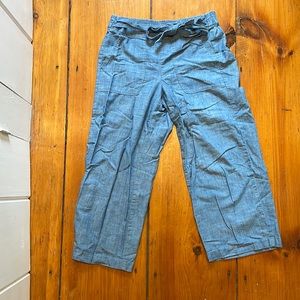JCREW light weight wide leg pant